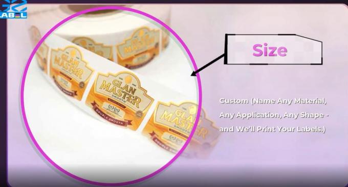 Special Adhesive Label Custom Wine Labels Transparent Sticker Paper Personalised Labels 5