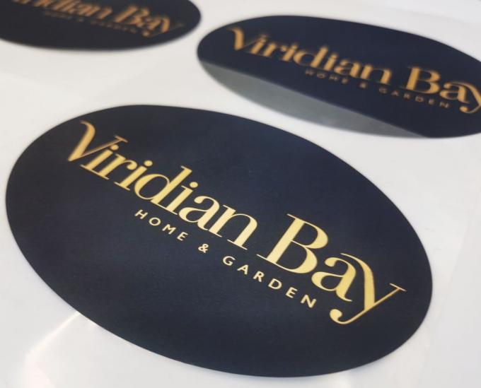 Custom Die Cut Vinyl Stickers Glossy Self Adhesive Label Roll 3