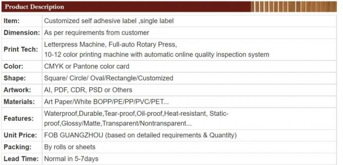 Self Adhesive Logo Wine Bottle Label Waterproof PVC Vinyl Die Cut Sticker Label 9