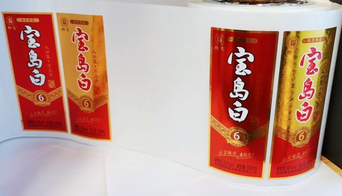 Full Color Printed self adhesive labels Rolls Custom Logo Stickers Waterproof 5