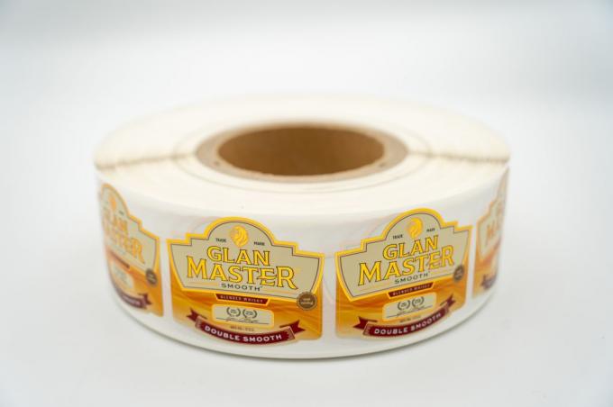 Vinyl Self Adhesive Label Waterproof Custom Logo Stickers For Packaging 1