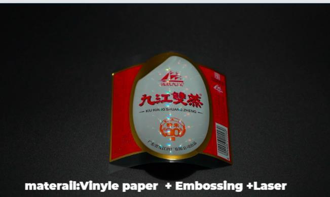 Waterproof Wine Bottle Label Self Adhesive Whisky Label Vinyl Sticker Printing 8