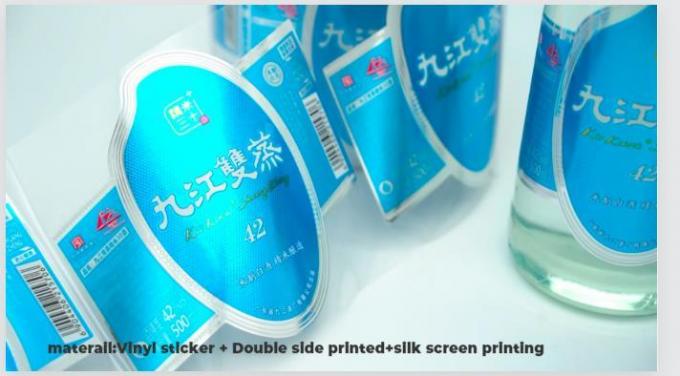 Waterproof Wine Bottle Label Self Adhesive Whisky Label Vinyl Sticker Printing 6
