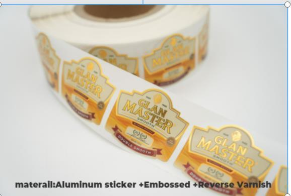 Waterproof Wine Bottle Label Self Adhesive Whisky Label Vinyl Sticker Printing 5