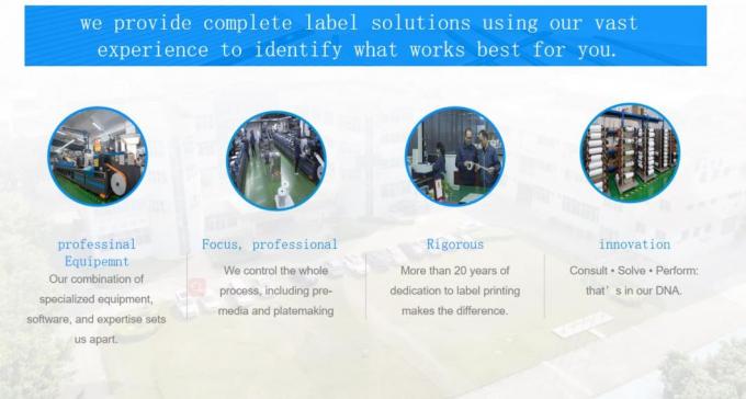 Professional label sticker manufacturer for   Bottle Labels Beverage Packaging Solution 4