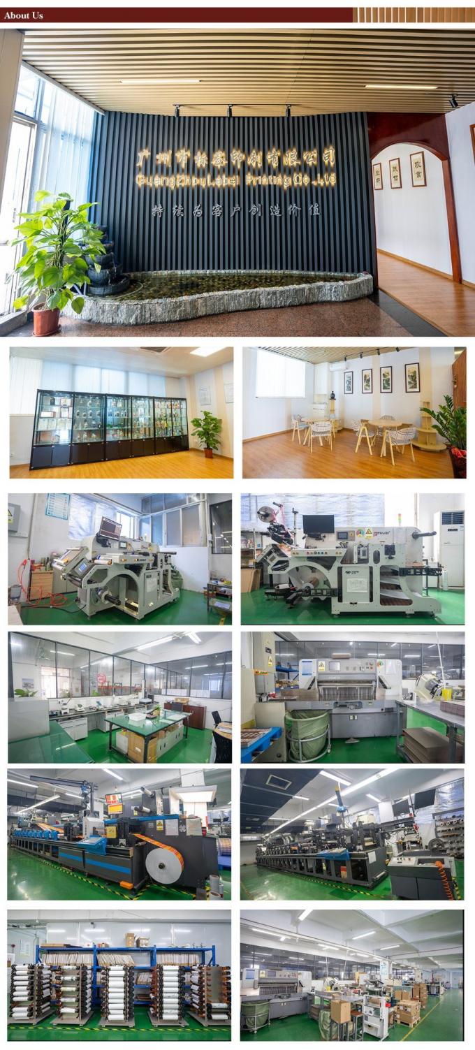Professional label sticker manufacturer for   Bottle Labels Beverage Packaging Solution 13