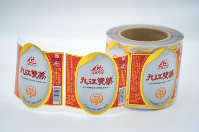 Waterproof Custom Logo Sticker Printing Clear Sticker Labels For Bottles 5