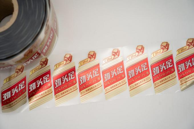 Heat Sensitive Custom Wine Bottle Label Sticker Transparent Waterproof Product Labels 4