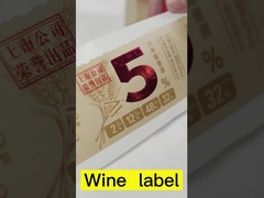 Transparent Custom Candle Labels Name Tag Stickers Printing Label Sticker