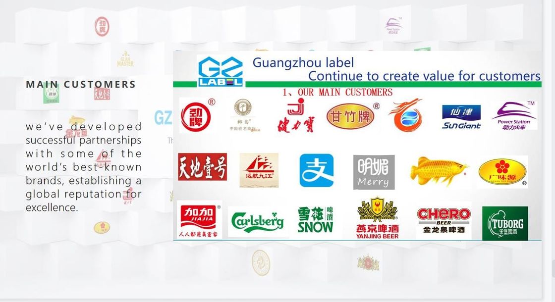 Eco-Friendly Adhesives  Customized Label Sticker for Glass Bottles and Cans label sticker manufacturer