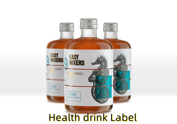 Custom  Label for Colored Address Labels large Vinyl Sticker Printing metal Adhesive Label