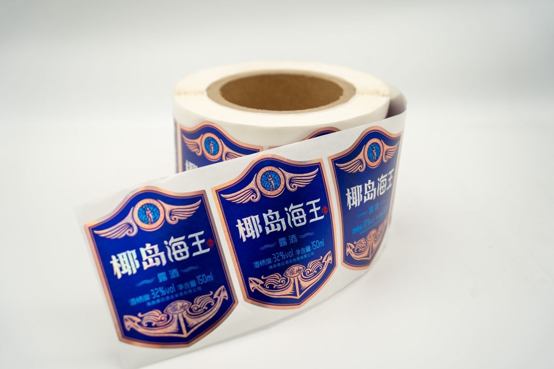 Wine Bottle Label Customized Adhesive Label Single Label Printing Sticker Label label sticker manufacturer