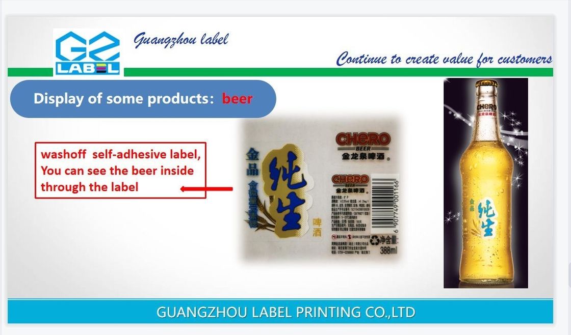 Customized Label Sticker for Waterproof Durable Tear-Proof Oil-Proof Heat-Resistant Static-Proof Glossy/Matte or Transparent/Nontransparent Features