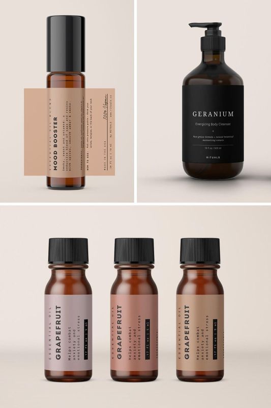 Customized Perfume Label Sticker Heat Sensitive Thank You Label Sticker For Glass Jars