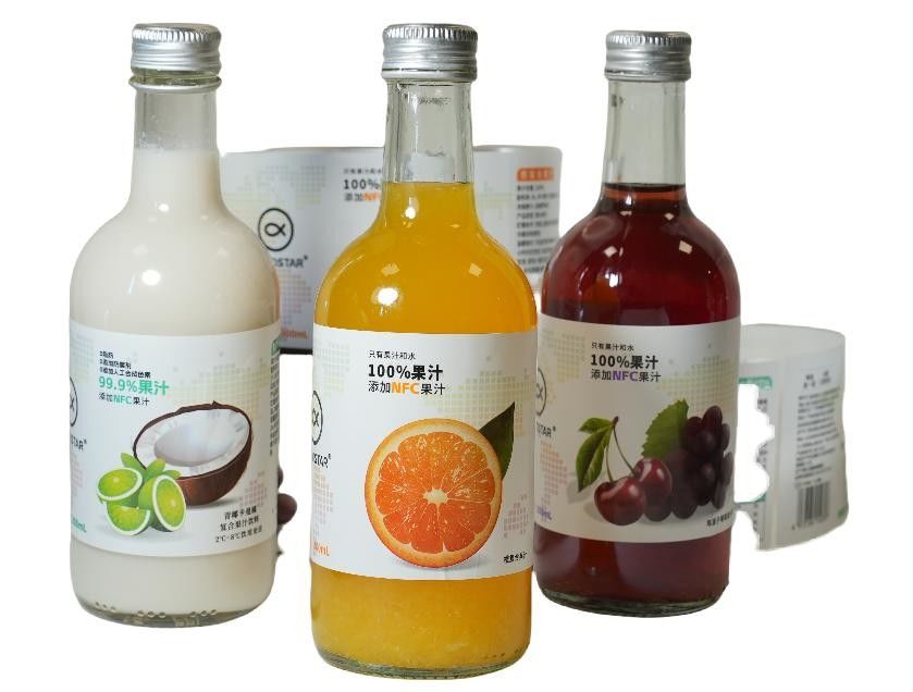 Custom Package Round Sticker Labels With Excellent Production Capacity For Beverage Bottle Label