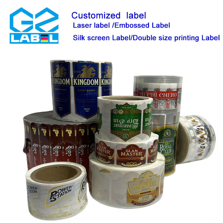 Paper Beer Bottle Label With Glossy Finish Made Of Paper Easy To Apply And Remove