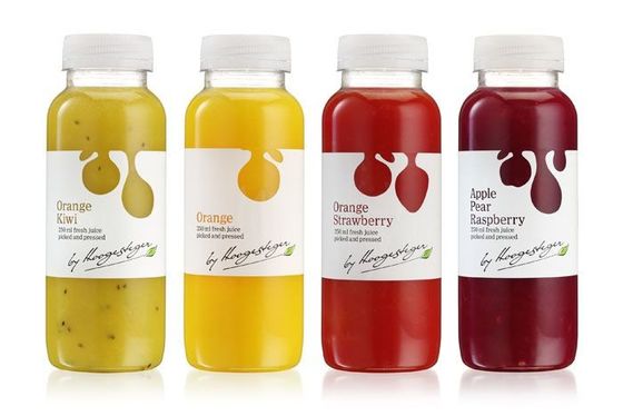 Customizable Glossy  Bottle Label Waterproof Beverage Label Printing