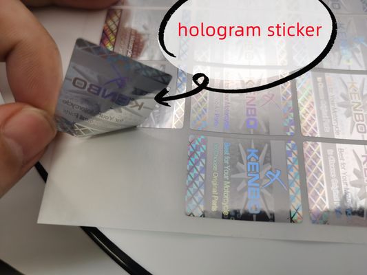 customized label stickers are perfect for hologram stickers  changable QR code label