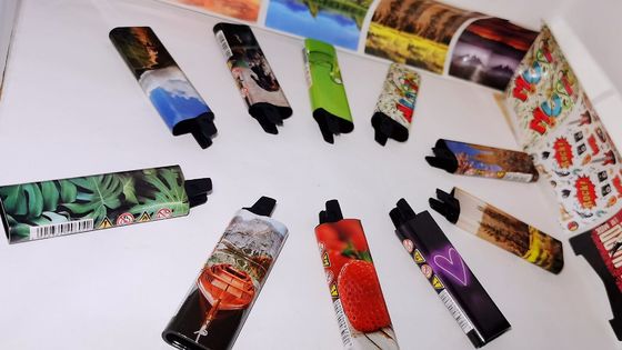 Waterproof Name Labels Printing Stickers Vinyl Die Cut Adhesive Label