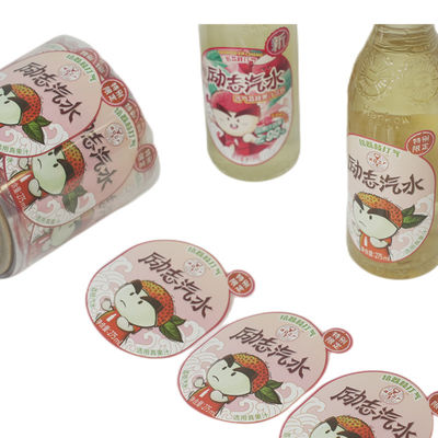 Water Bottle Adhesive Label