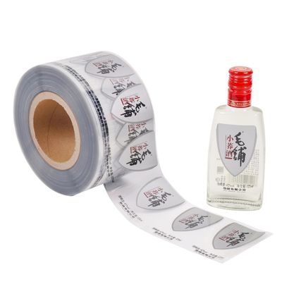 Transparent Sticker Vinyl Sticker Labels Waterproof  Adhesive Label Paper