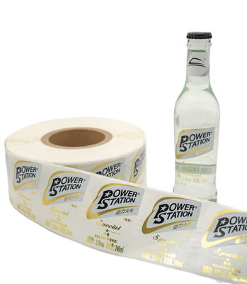Wine Alcoholic Drink Bottle Labels Self Adhesive Label Water Bottle Stickers Printing Sticker