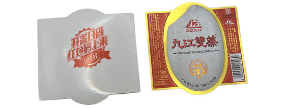 Clear Waterproof Label For Bottles Self Adhesive Eco Friendly  WINE  Labels