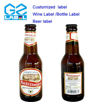 OEM / ODM   Sticker Label  BEER Labels stickers