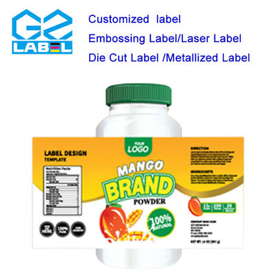 Customized Label Sticker Printing any size Circle   Oval Labels
